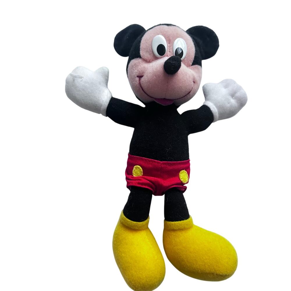 Vintage Disney Store Mini Bean Bag MICKEY MOUSE Iconic Walt Disney Plush…